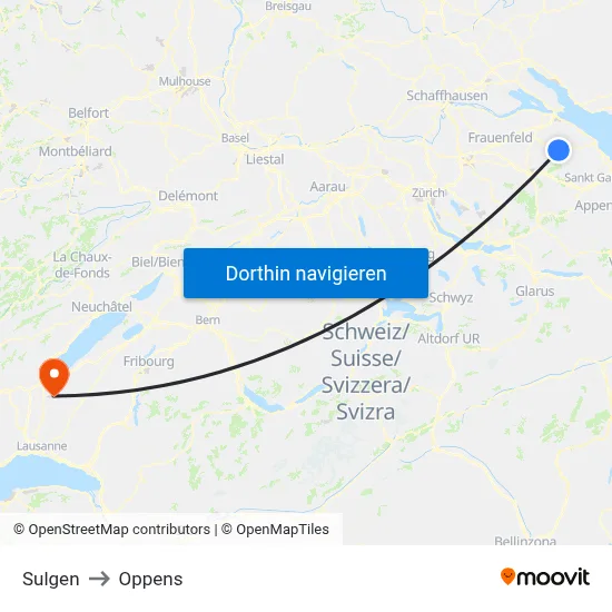 Sulgen to Oppens map