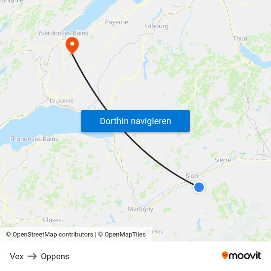 Vex to Oppens map