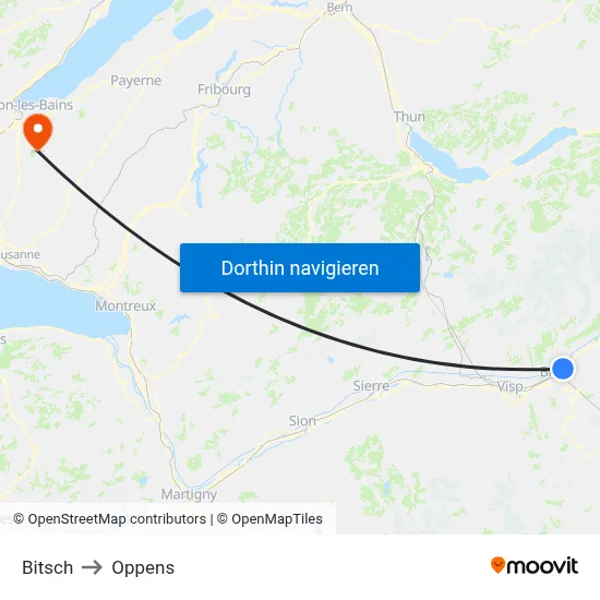 Bitsch to Oppens map