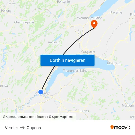 Vernier to Oppens map
