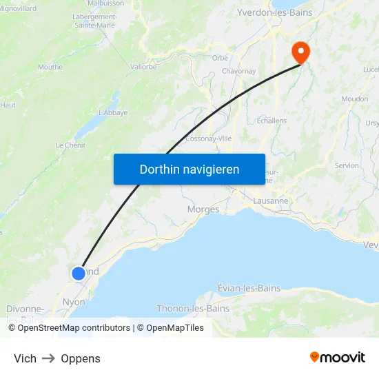 Vich to Oppens map