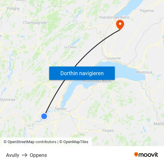 Avully to Oppens map