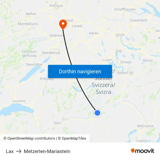 Lax to Metzerlen-Mariastein map