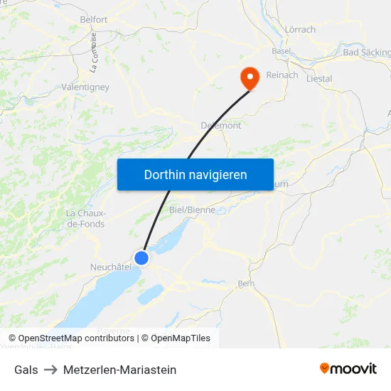 Gals to Metzerlen-Mariastein map