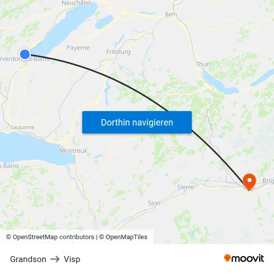 Grandson to Visp map