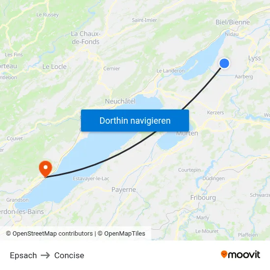 Epsach to Concise map