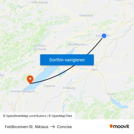 Feldbrunnen-St. Niklaus to Concise map