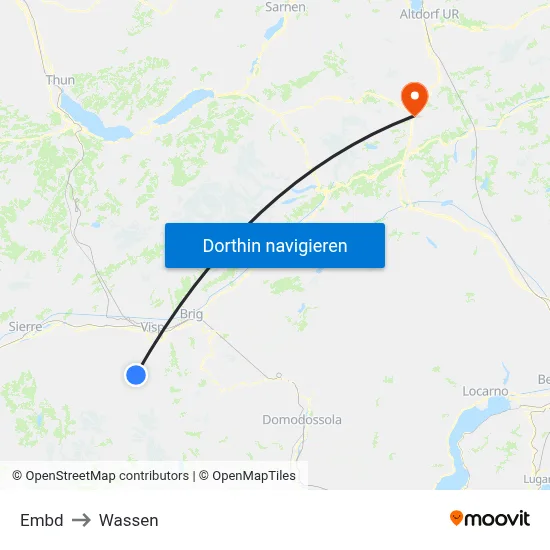 Embd to Wassen map