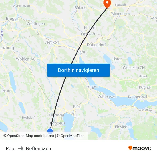 Root to Neftenbach map