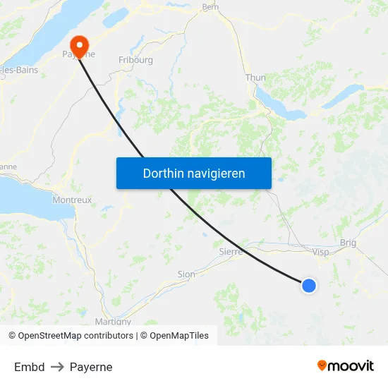 Embd to Payerne map