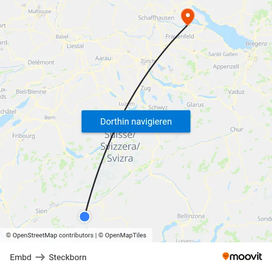 Embd to Steckborn map