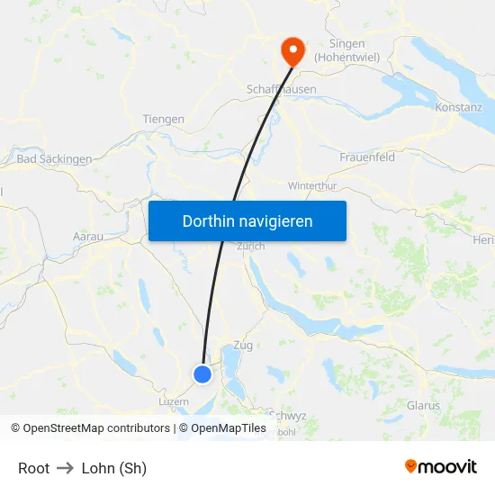 Root to Lohn (Sh) map
