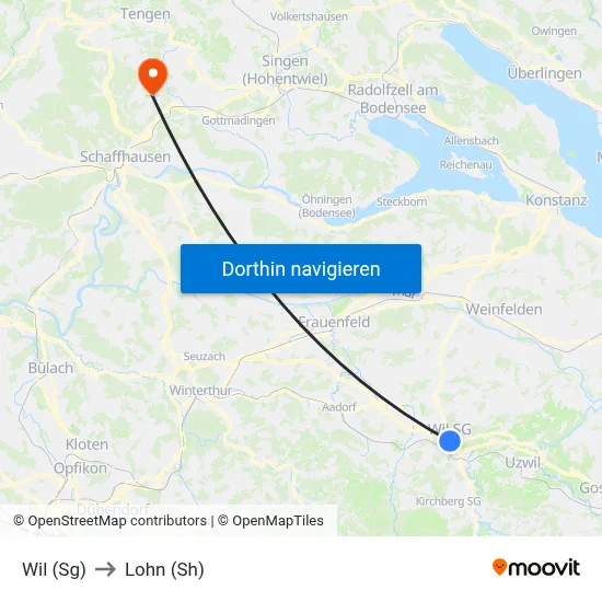 Wil (Sg) to Lohn (Sh) map