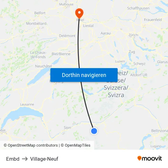 Embd to Village-Neuf map