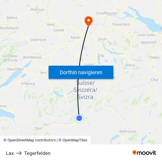 Lax to Tegerfelden map