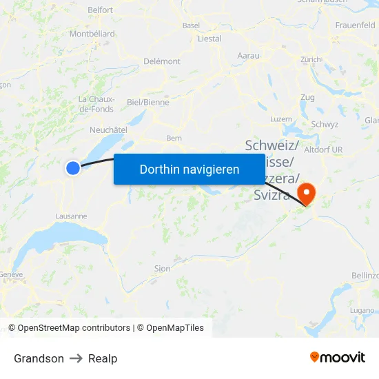 Grandson to Realp map