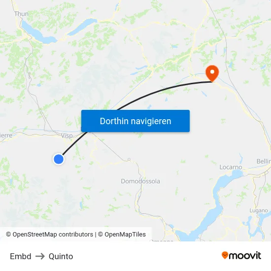 Embd to Quinto map