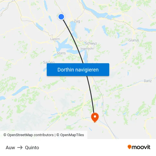 Auw to Quinto map