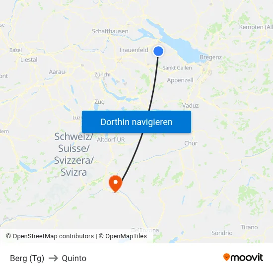 Berg (Tg) to Quinto map