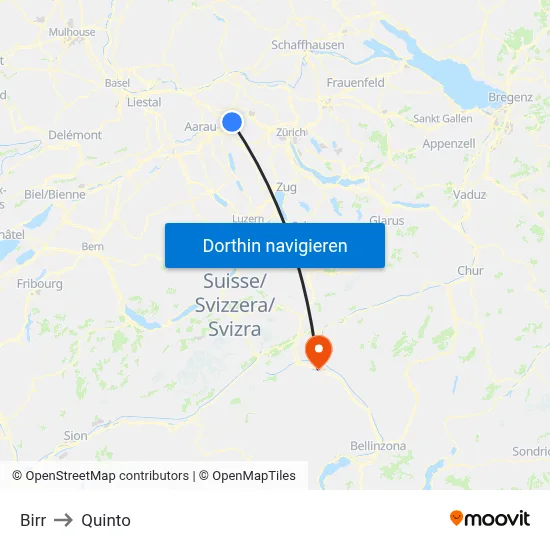Birr to Quinto map