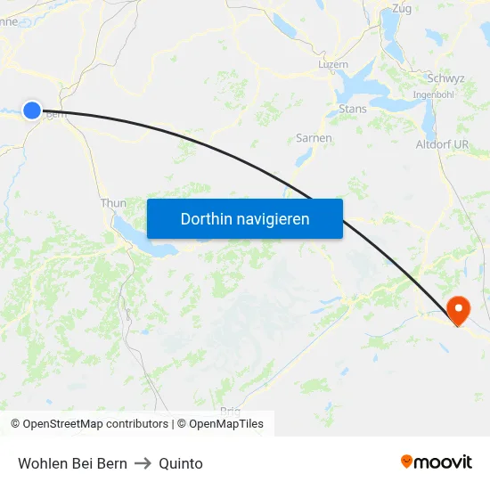 Wohlen Bei Bern to Quinto map