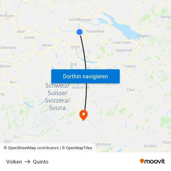 Volken to Quinto map
