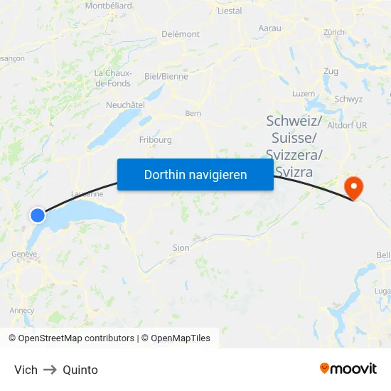 Vich to Quinto map