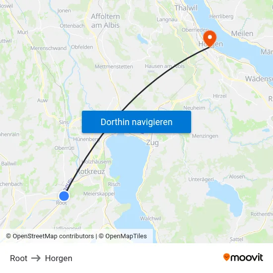 Root to Horgen map