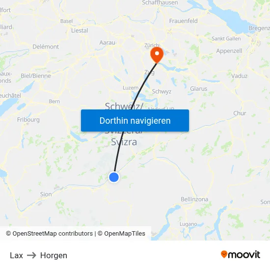 Lax to Horgen map