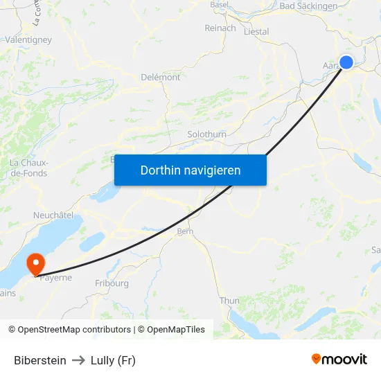 Biberstein to Lully (Fr) map