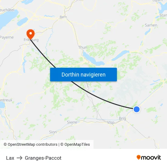 Lax to Granges-Paccot map