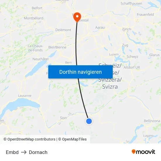 Embd to Dornach map