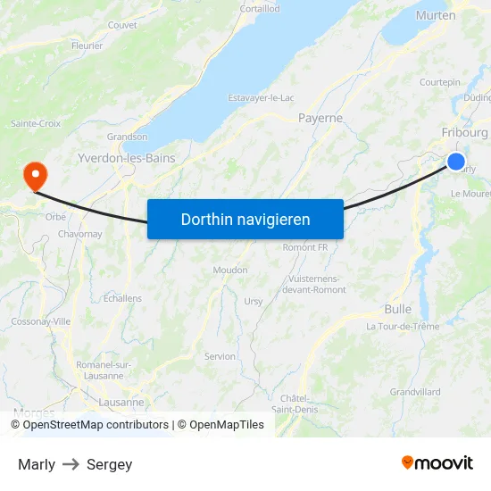 Marly to Sergey map