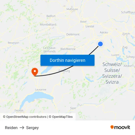 Reiden to Sergey map