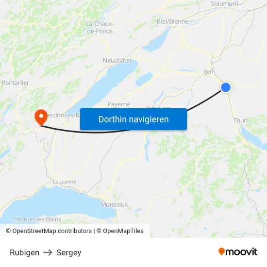 Rubigen to Sergey map