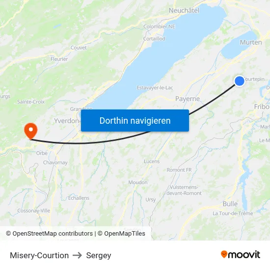 Misery-Courtion to Sergey map