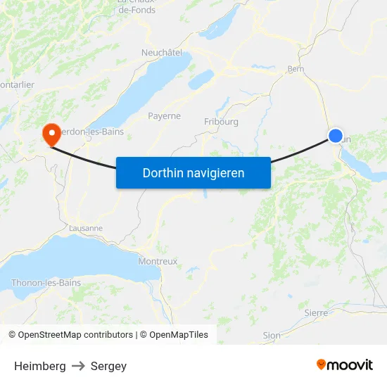 Heimberg to Sergey map