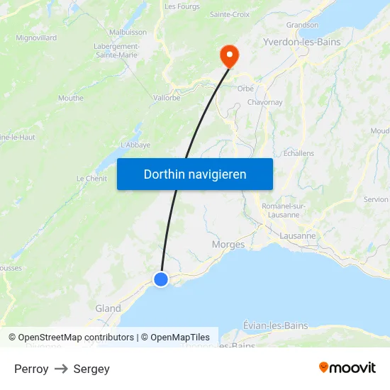 Perroy to Sergey map