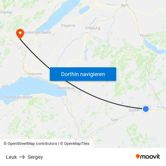 Leuk to Sergey map
