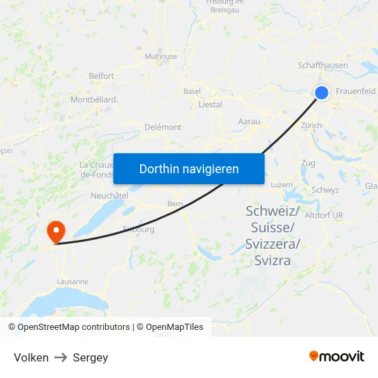 Volken to Sergey map