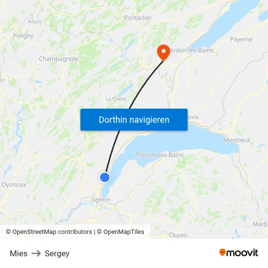 Mies to Sergey map