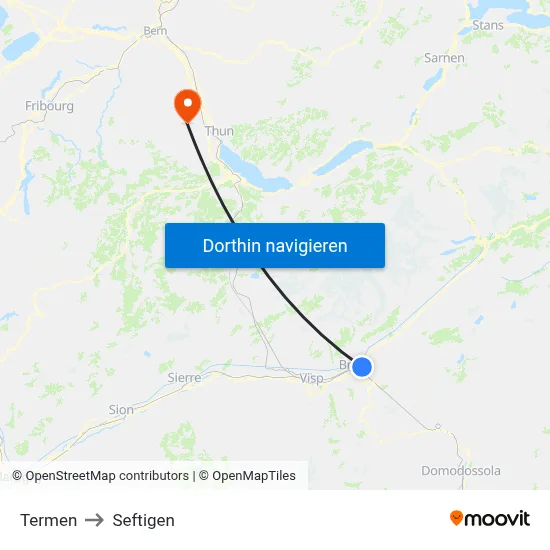 Termen to Seftigen map