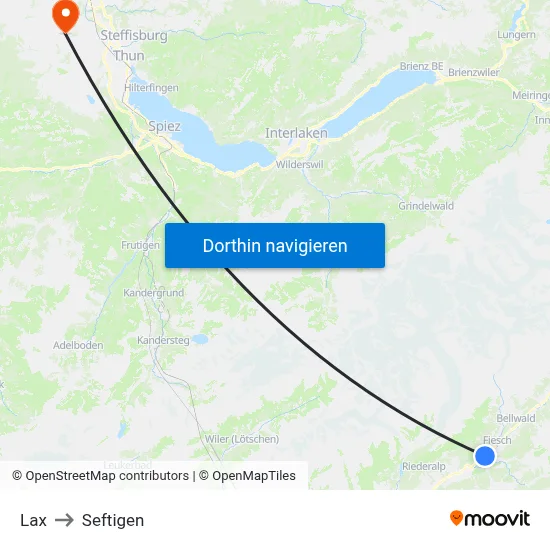 Lax to Seftigen map