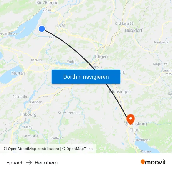 Epsach to Heimberg map