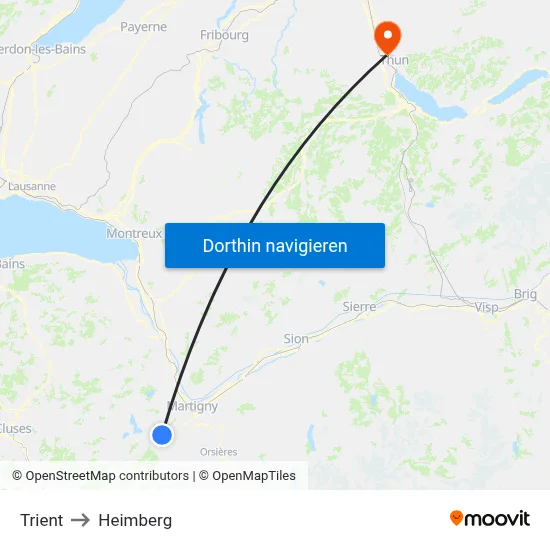 Trient to Heimberg map