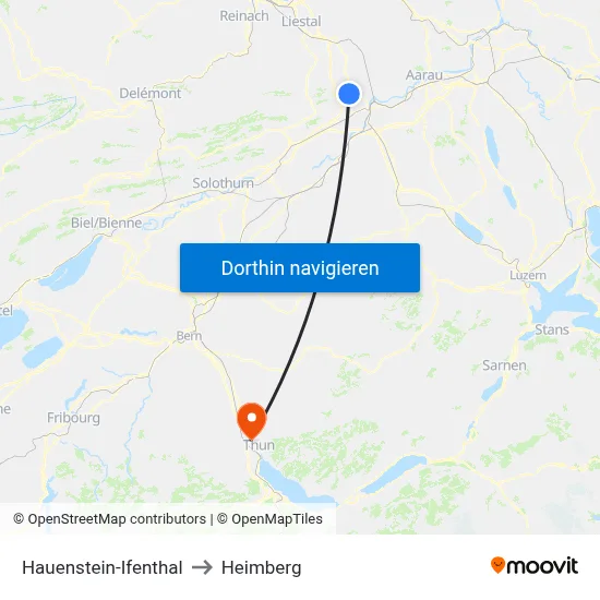 Hauenstein-Ifenthal to Heimberg map