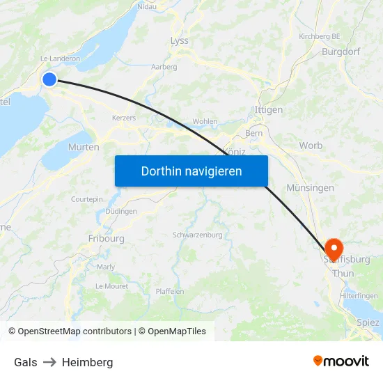 Gals to Heimberg map
