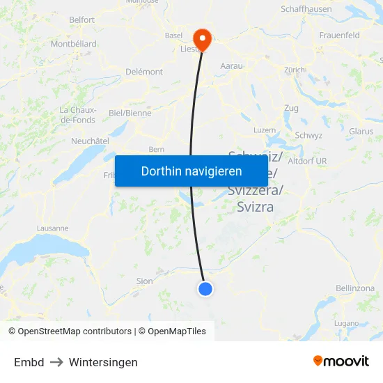 Embd to Wintersingen map