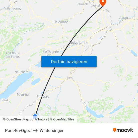Pont-En-Ogoz to Wintersingen map