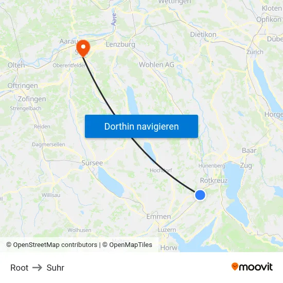 Root to Suhr map